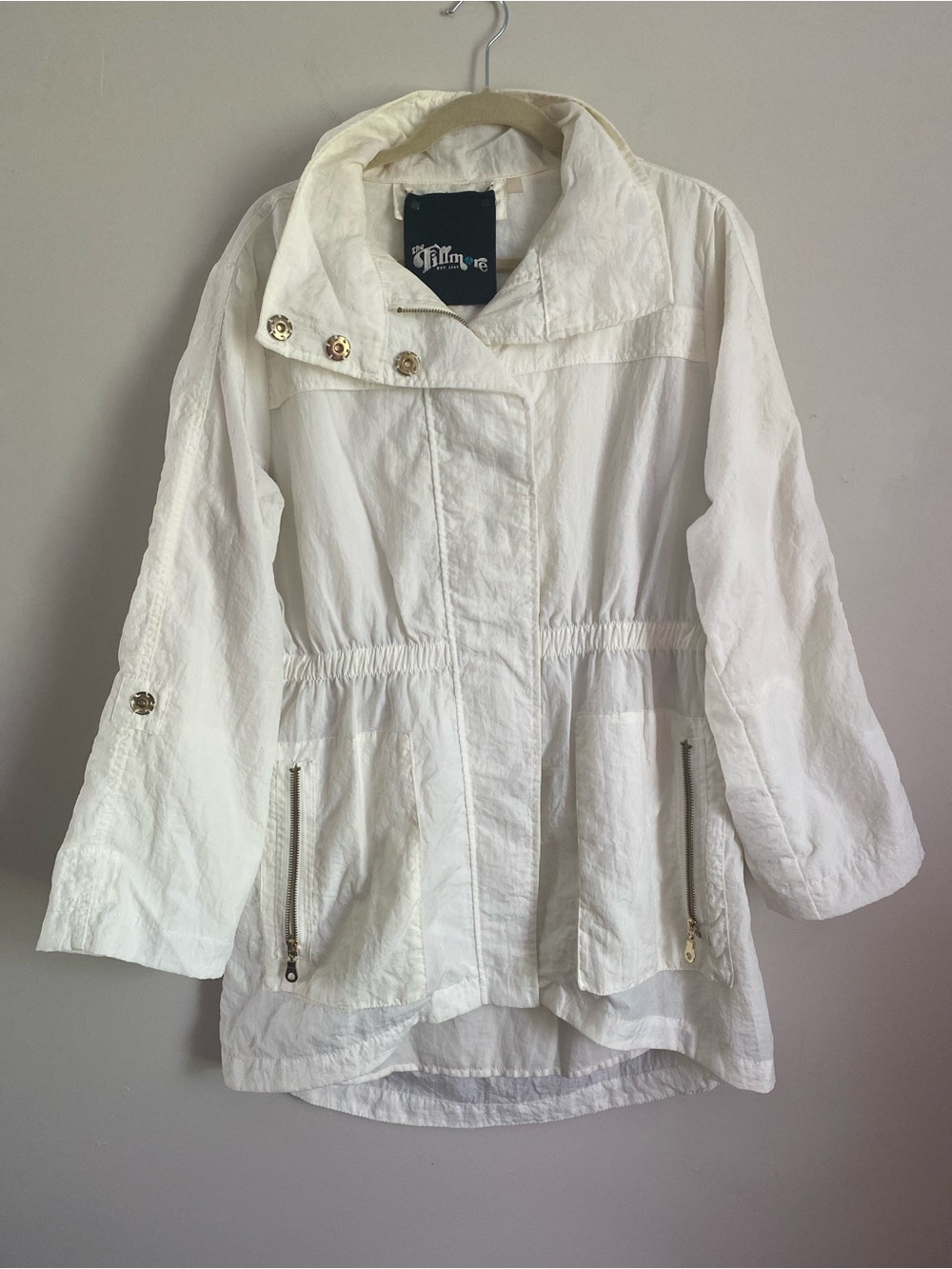 Vintage Fillmore Rain Coat L Utilitarian Gorpcore Old Money Preppy Coastal Chic